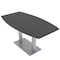 Skutchi Designs 33.5 in W, 69.5 in L, 29 in H, Engineered Wood Top, Grey HAR-BOT-34x70-DOU-ASIANNIGHT - alternate 1